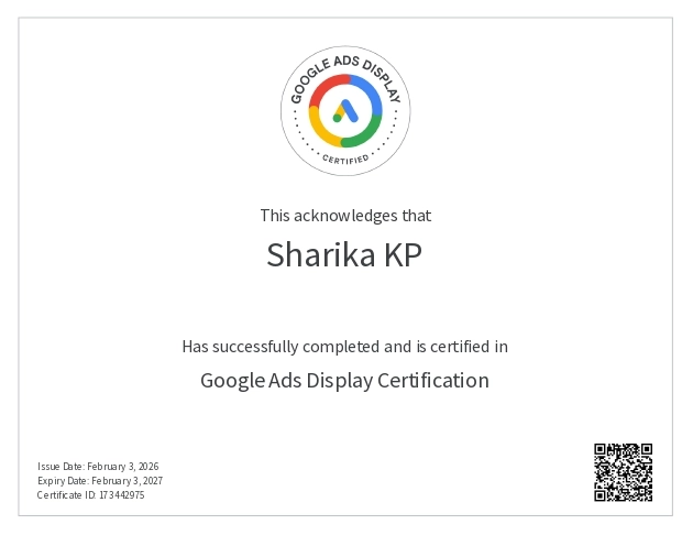 freelance digital marketer in malappuram Google Ad Disply ad